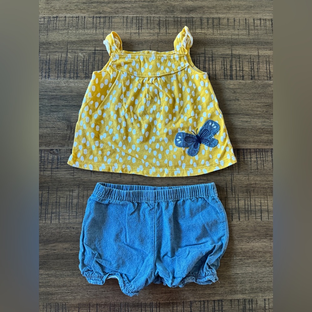 CARTER’S | Baby Top & Short Set - 6-9 Months